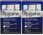 ⁦רוגיין קצף לגבר 6 בקבוקים (2 מארזים) | Men's Rogaine 5% Minoxidil Foam⁩ – תמונה ⁦2⁩